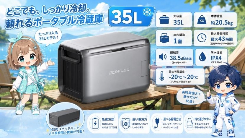 GLACIER Classic 35Lのスペック詳細
