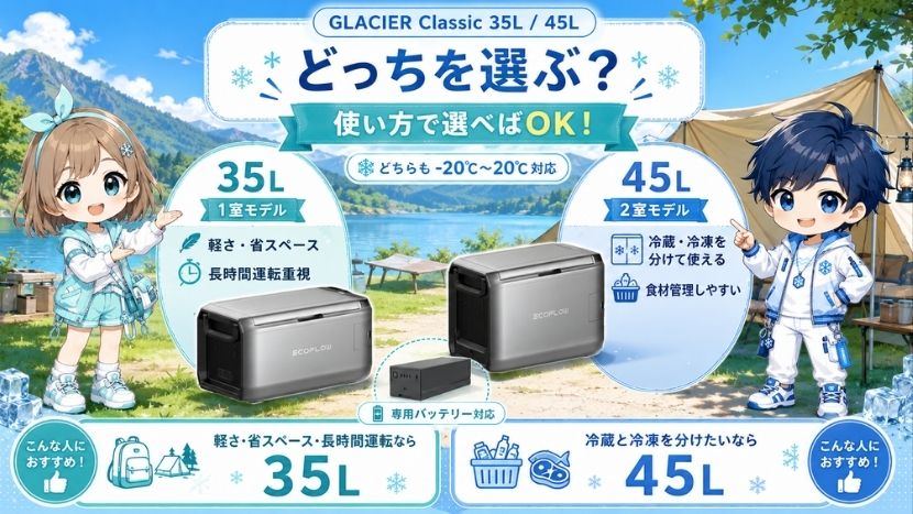 GLACIER Classic 主な特徴