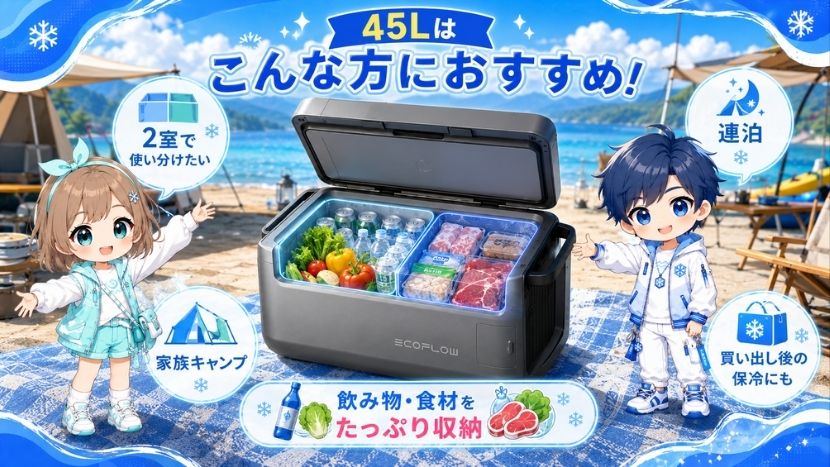 GLACIER Classic 45Lがおすすめな人